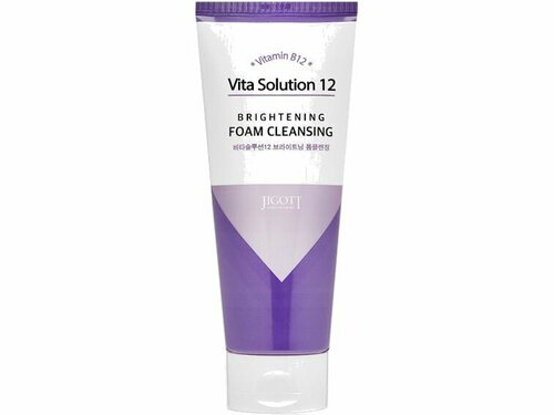 Пенка для умывания Jigott Vita Solution 12 Brightening Foam Cleansing