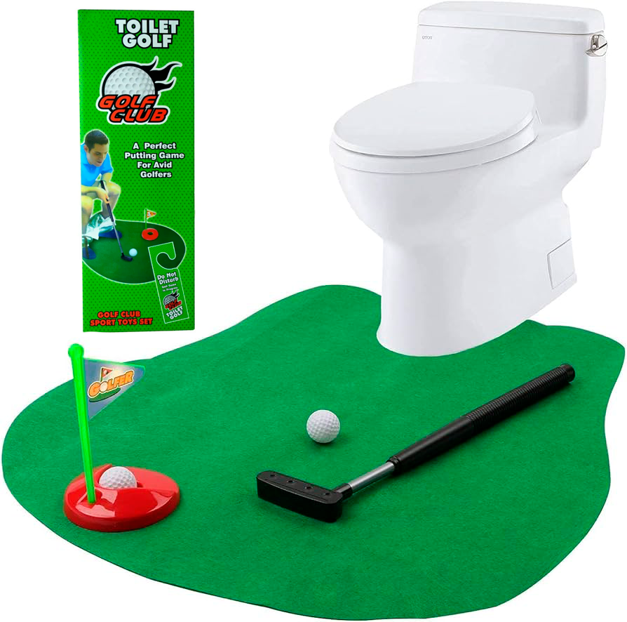 Гольф для туалета Golf Club Toilet