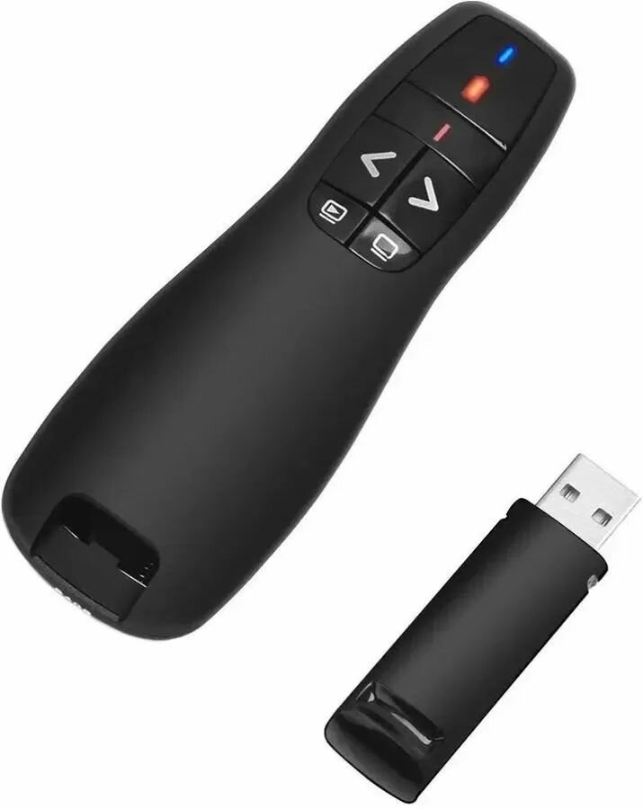 Презентер Logitech R800 Wireless Presentation Remote беспроводной черный (910-004251)