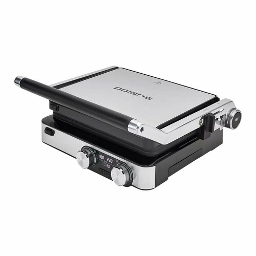 Электрогриль Polaris PGP-3009 серебряныйчерный 10607₽