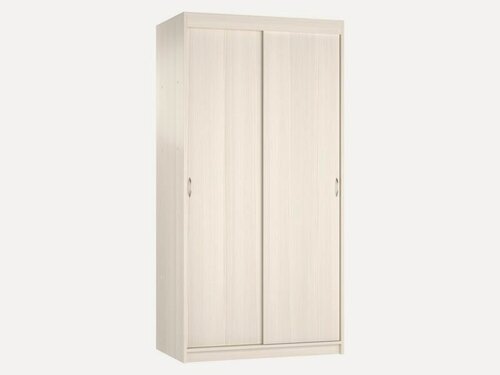 Изображение товара Шкаф купе для одежды со штангой "Эко 2" 120х200х60 Бодега белая