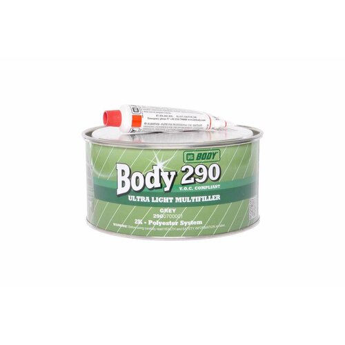 Шпатлевка Hb Body Pro F290 Ultra Light Multifiller Доводочная 1000Гр С Отвердителем HB BODY арт. 2901300001