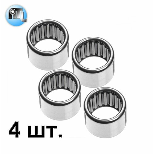 Комплект 4 шт. Подшипник HK2016 (20x26x16) NTL Bearing