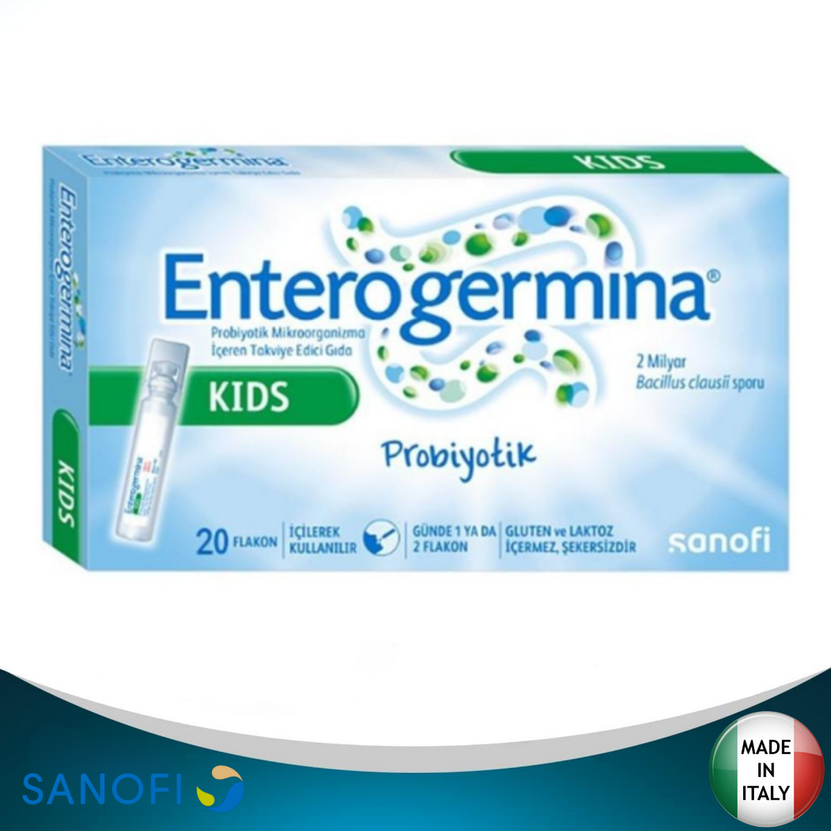 Enterogermina Kids 5 мл х 20 флаконов