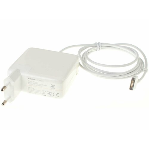 Блок питания Anybatt 16,5V 3,65A , 60W, разъём 5 Pin MagSafe для ноутбуков MacBook Pro 13 2012, 2013, 2014, 2015 блок питания для apple md565ll a md565z a magsafe 2 60w