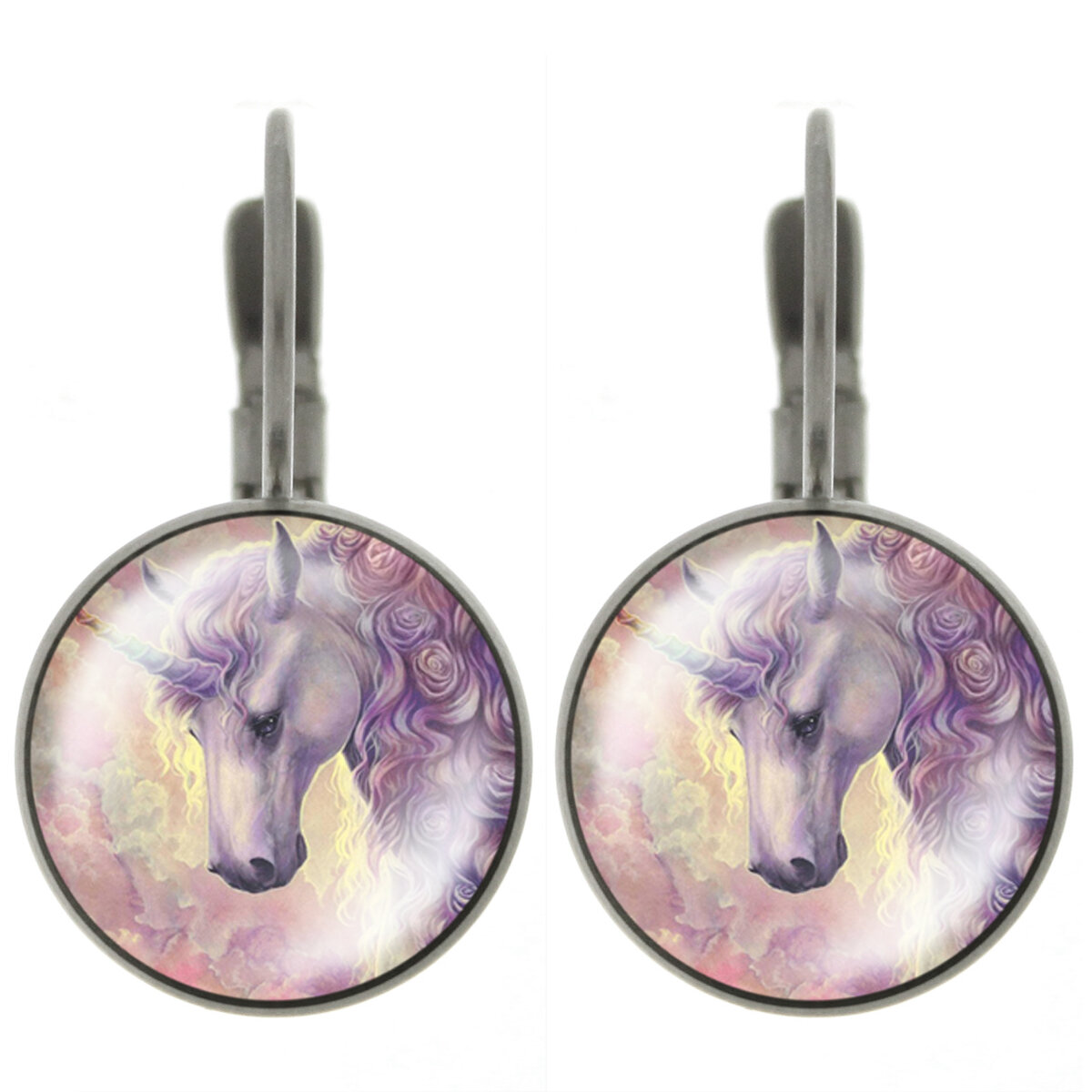 Серьги, эпоксидная смола