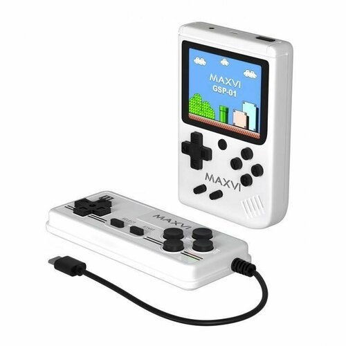 millennium arcade bricks портативная игровая консоль с 200 играми no brand Игровая консоль Maxvi GSP-01 Белый