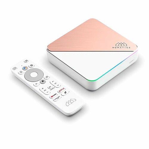 Тв-приставка Homatics Box R 4K Plus 4/32 Гб тв приставка tv box смарт тв медиаплеер android черный