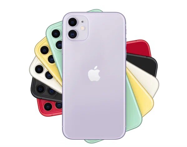 Смартфон Apple iPhone 11 128 ГБ, Dual: nano SIM + eSIM, фиолетовый — фото 1
