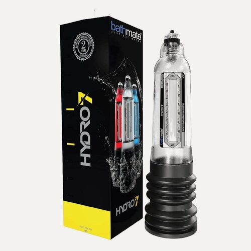 Изображение товара Вакуумая гидропомпа для увеличения члена «Bathmate Hydro7 Crystal»