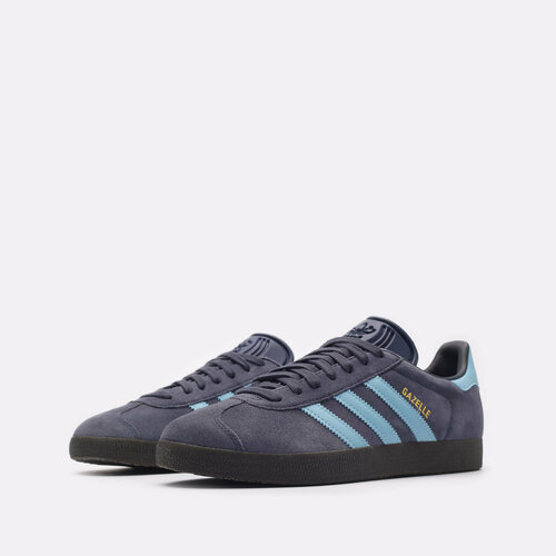 Кроссовки adidas Gazelle, размер 12UK, синий кроссовки adidas skateboarding x paradigm gazelle adv