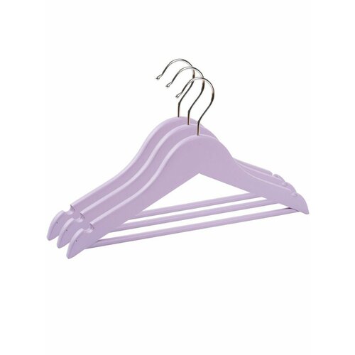 Вешалки Плечики Пурпур деревянные в наборе 5 шт 1982₽