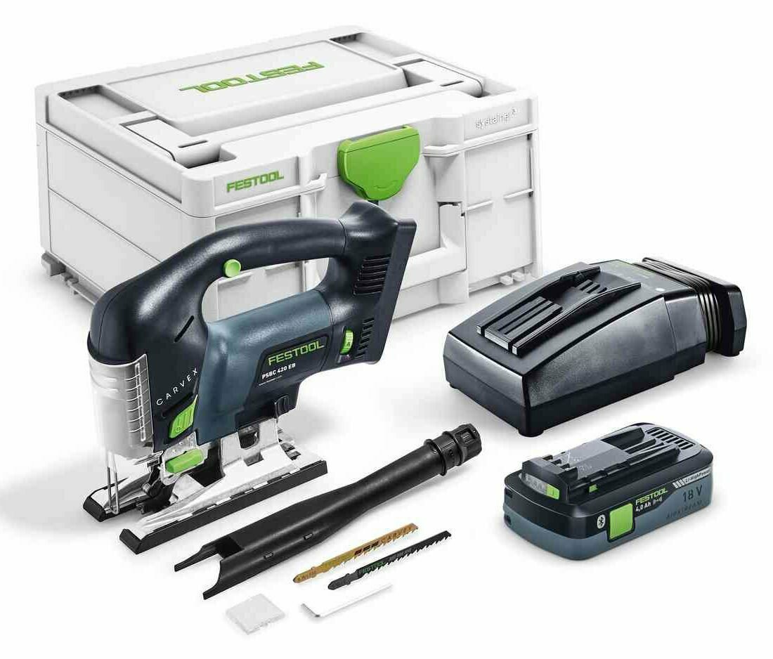 Аккумуляторный электролобзик Festool CARVEX PSBC 420 HPC 4,0 EBI-Plus 576532