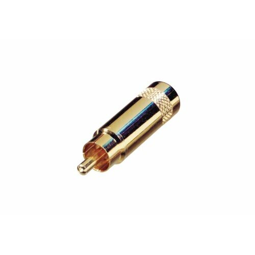 Rean NYS352AG кабельный разъём RCA male, золоченый корпус, золоченые контакты, для кабеля до 7.