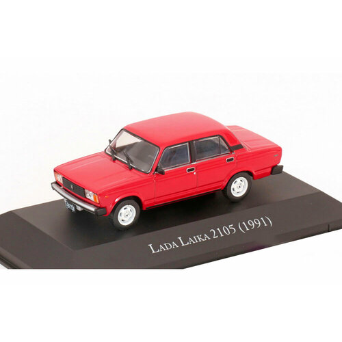 Волжский автомобиль lada laika 2105 1991 red