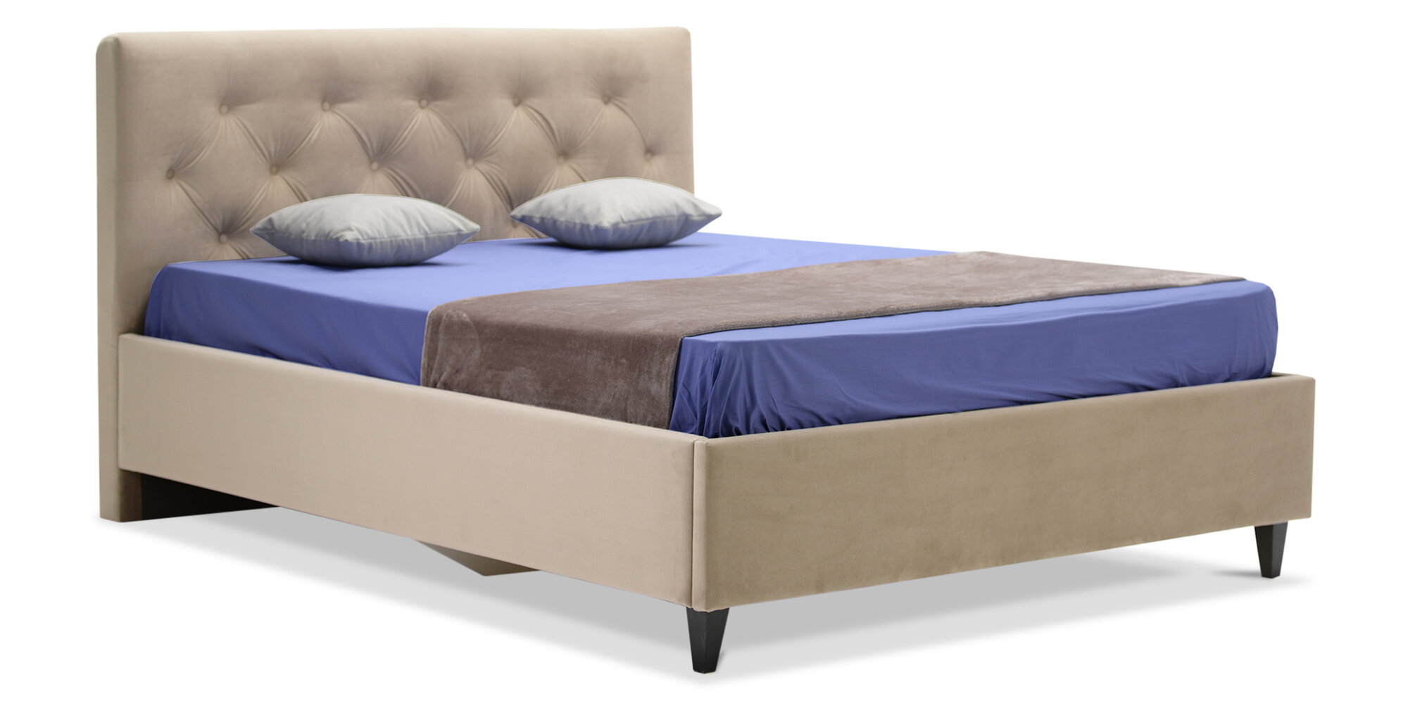 Двуспальная кровать Селина 160х200, с подъемным механизмом, California 102