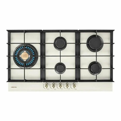 Газовая варочная панель 874 см Hiberg VM 9055 RY бежевая 3880000₽