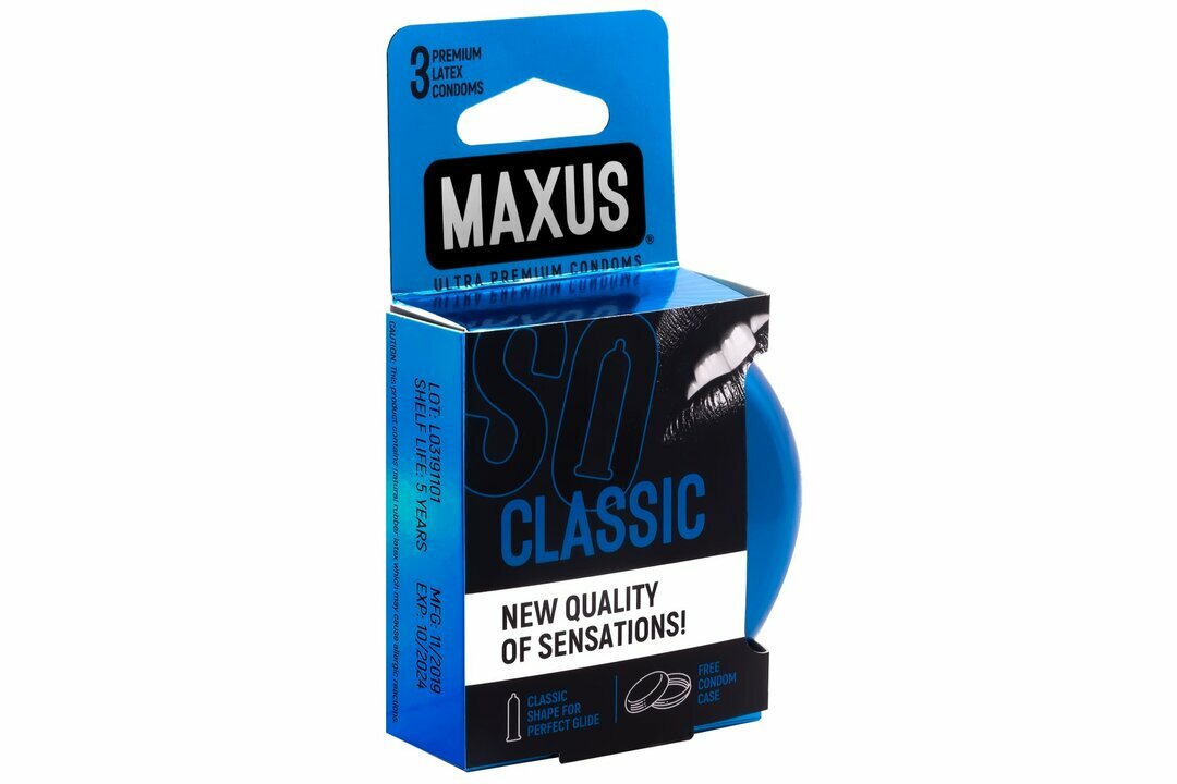 Презервативы Maxus Classic, 3 шт.