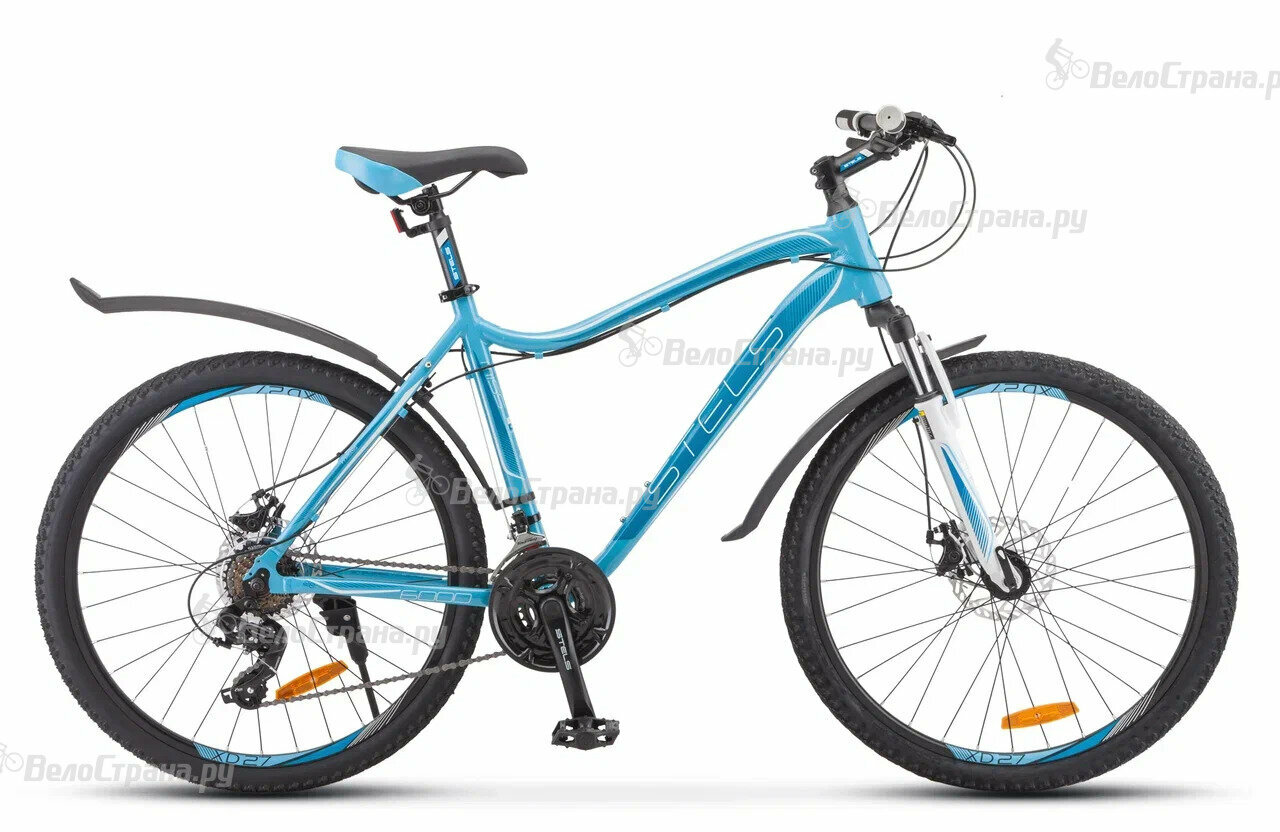 Женский велосипед Stels Miss 6000 MD V010 (2023) 17" Голубой (156-170 см)