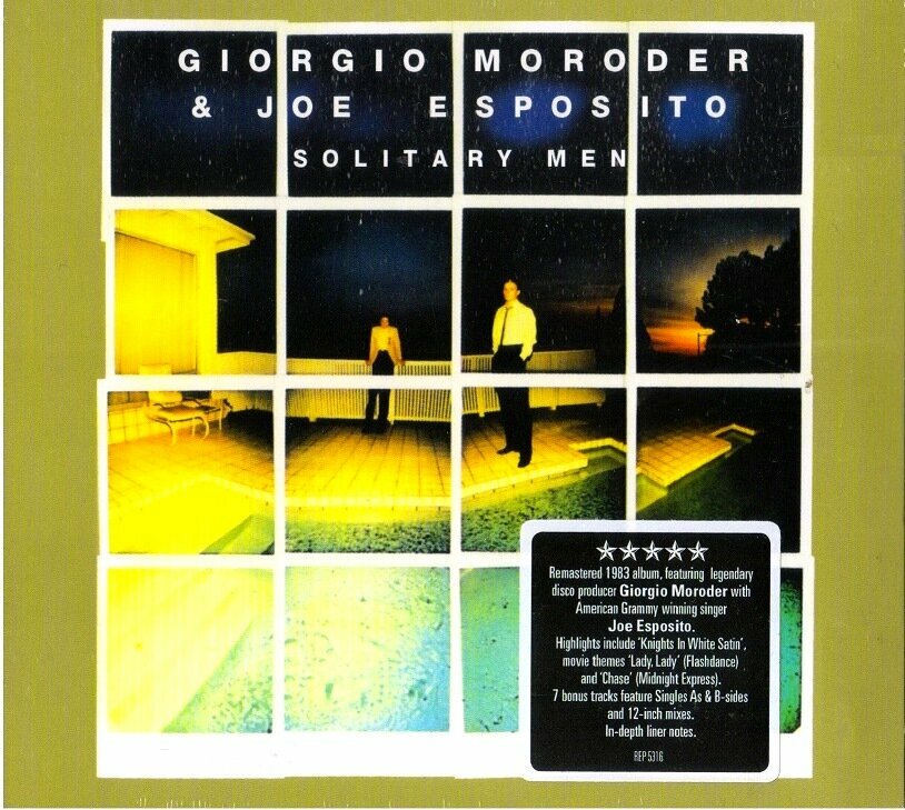 Giorgio Moroder & Joe Esposito-Solitary Man (1984) [Digipak] < 2013 Repertoire CD DEU (Компакт-диск 1шт) disco