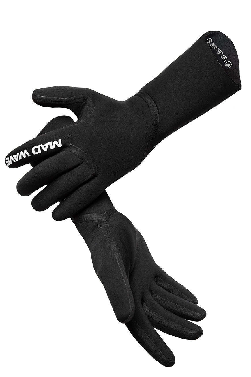 Перчатки неопреновые NeoFuse Neoprene Gloves women Mad Wave - фото №1