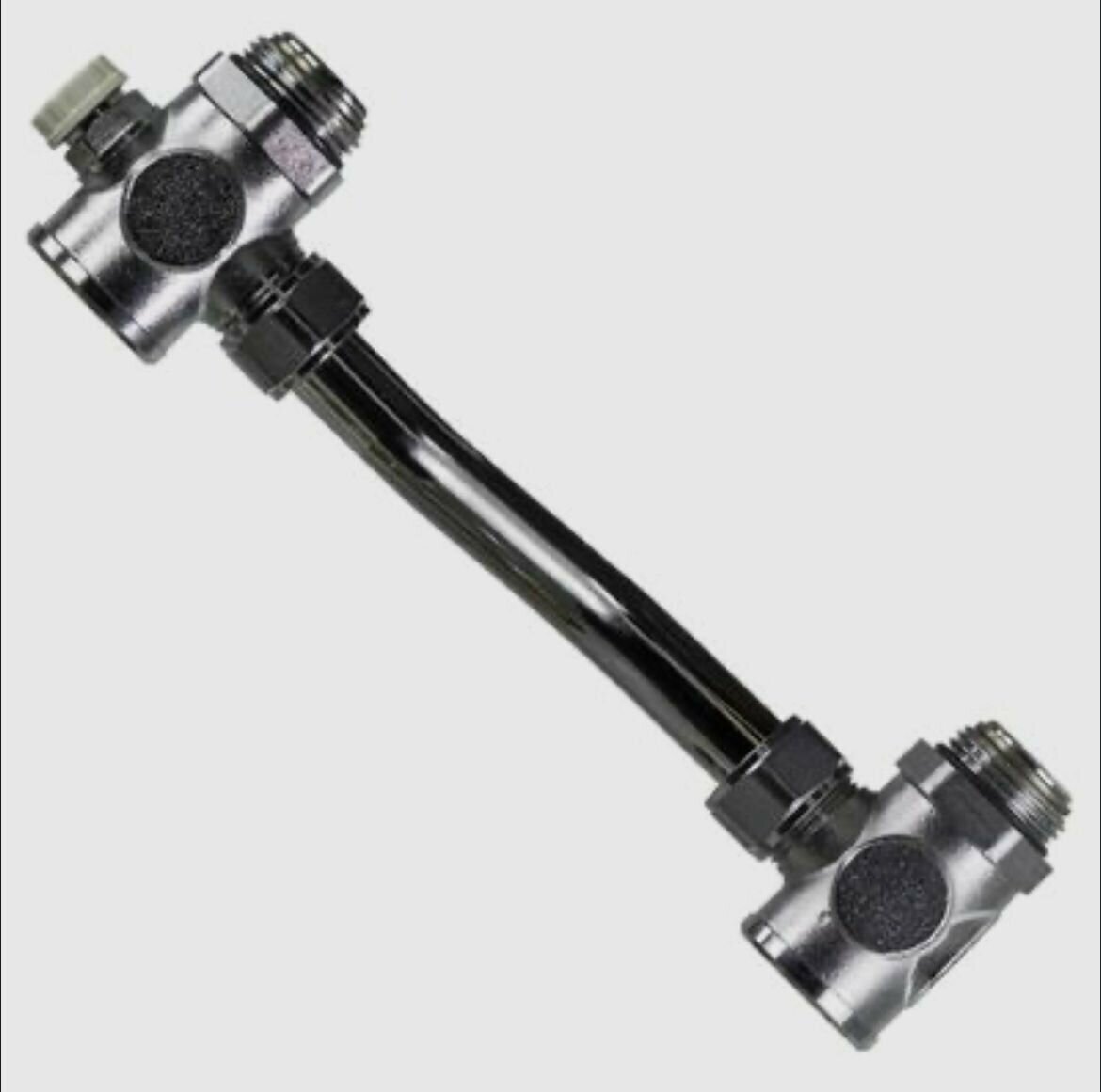 фото Байпас коллекторный проходной регулируемый с перепускным клапаном 1" , TIM