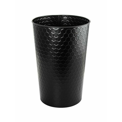 Ведро круглое 15 л с ромбическим рисунком офисное 1620₽