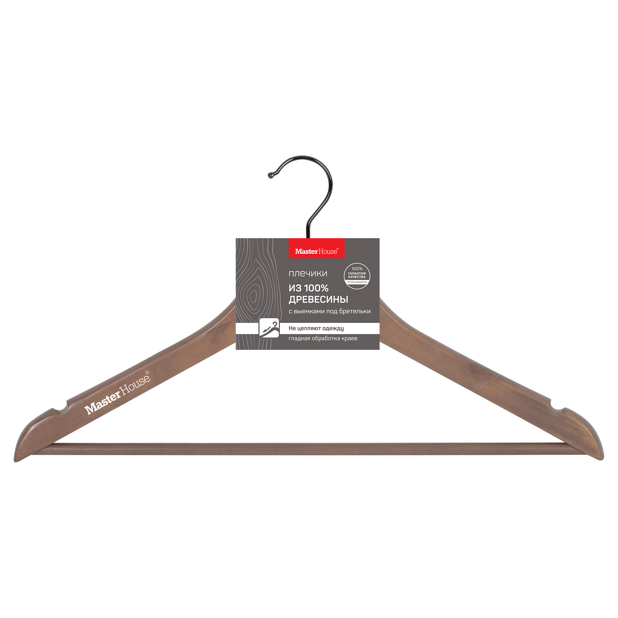 фото Плечики деревянные Патрисия 44см