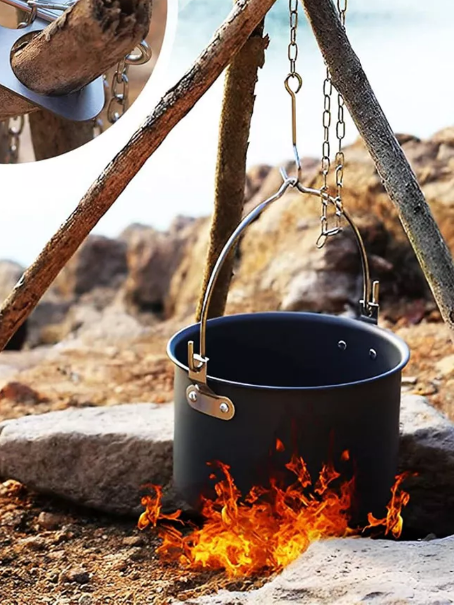 фото Карманная Тренога для Костра