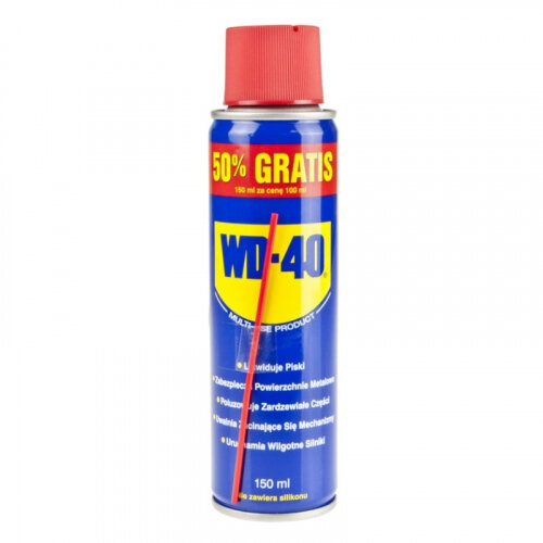 Смазка WD-40 универсальная проникающая, аэрозоль, 150мл