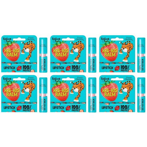 Funny Organix Бальзам для губ 100 Protect 35г 6 уп 1937₽