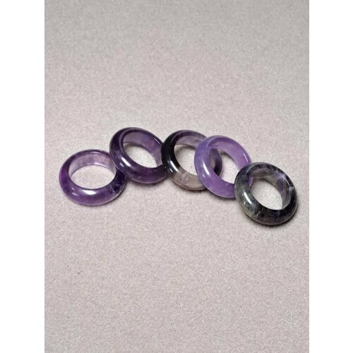 Кольцо, размер 21, фиолетовый