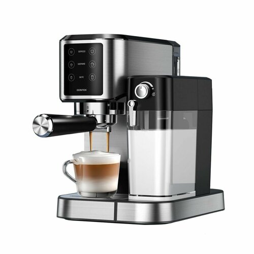 Кофеварка рожковая CENTEK CT-1169 серыйчерный 1865300₽