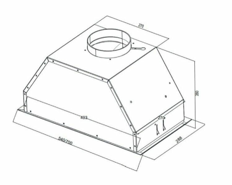 Kuppersberg INTRO 60 BLACK