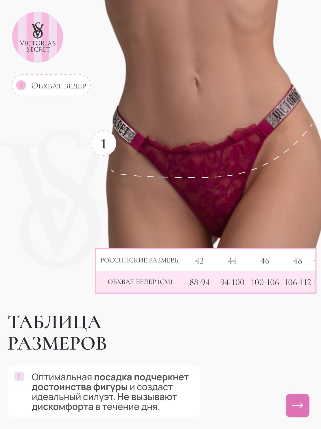 Трусы Victoria's Secret