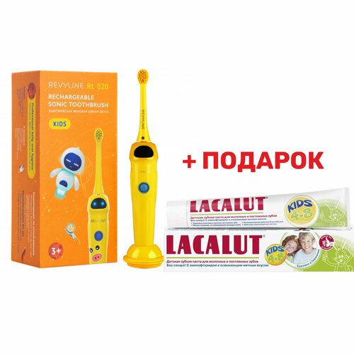 Revyline RL 020 Kids электрическая з/щ, желтая в подарок з/п Лакалют KIDS 50 мл