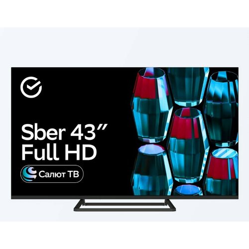 Телевизор 43" SBER Full HD, черный (SDX-43F2128B)