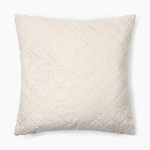 Подушка 40х40см слоновая кость микрофибра пэ 100 538₽