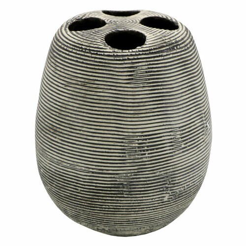 Стакан для зубных щеток VITARTA Greece керамика серый 936₽