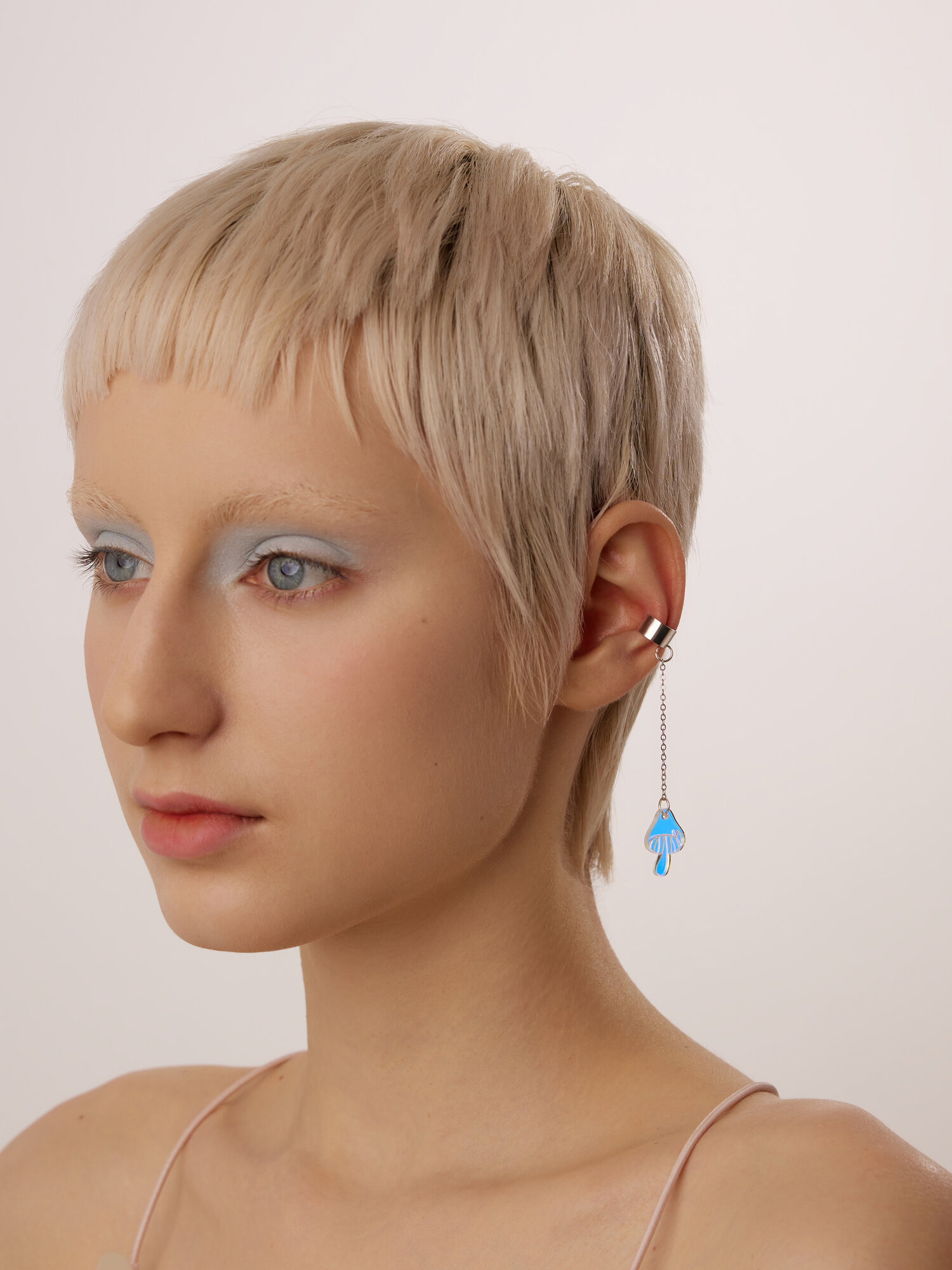 Комплект серег MONOLAMA, light blue — фото 1