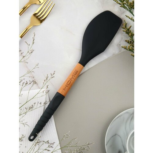 Лопатка кулинарная для кухни силиконовая 32 см 485₽