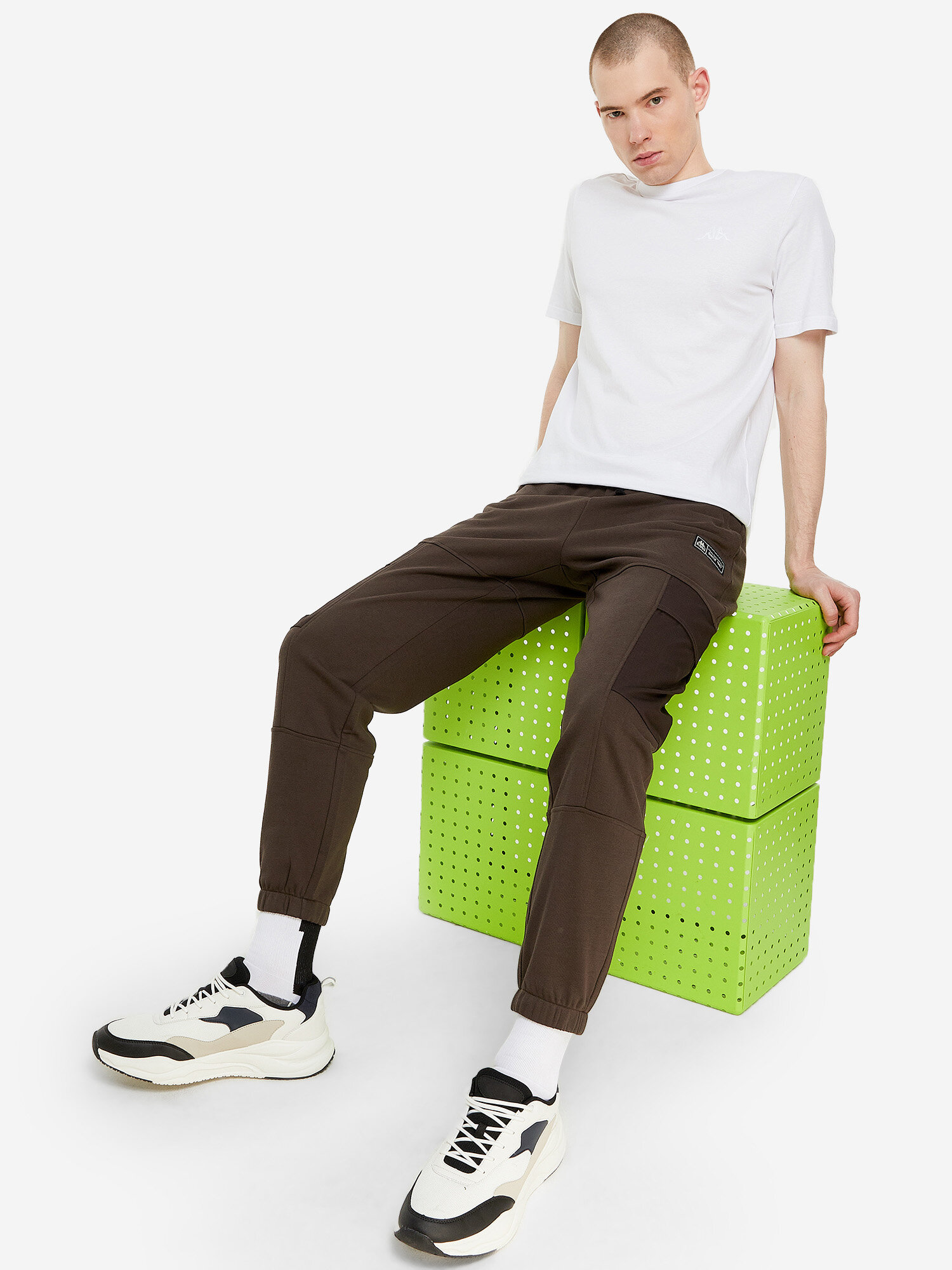 Футболка Kappa, размер 52, белый — фото 1