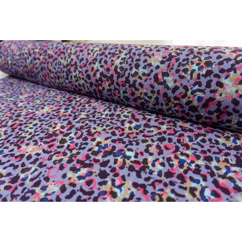 Хлопок сиреневый леопард 1539₽