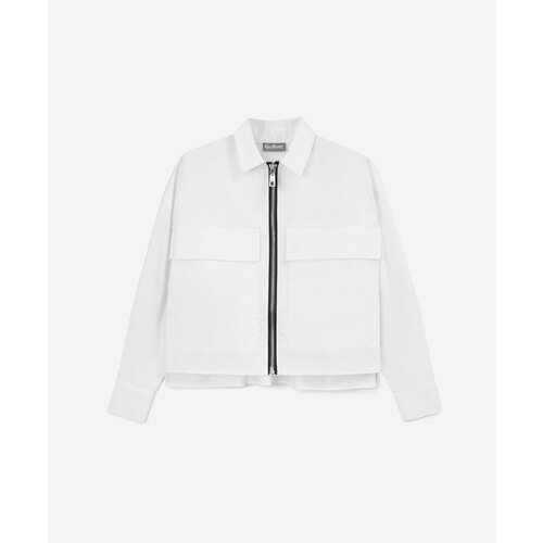 Блуза Gulliver, размер 122, белый блуза gulliver размер 122 белый