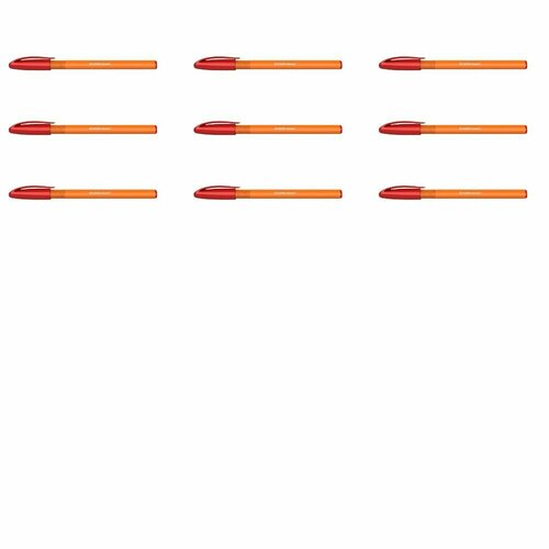 ErichKrause Ручка шариковая U-108 Orange Stick Ultra Glide Technology, 9 шт erichkrause ручка шариковая u 108 orange stick 1 0 ultra glide technology 1 шт