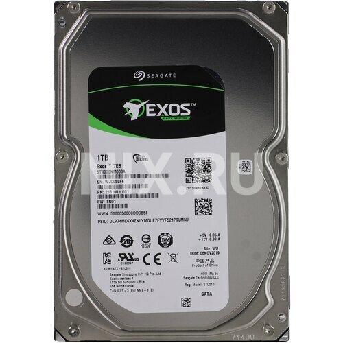 Жесткий диск Seagate Exos 7E8 (ранее Enterprise Capacity 3.5) ST1000NM000A