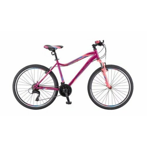 Велосипед 26 Stels Miss 5000 V (рама 18) V050 Фиолетовый/розовый