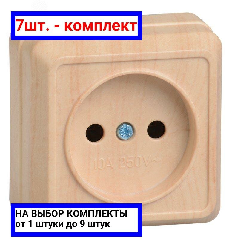 фото Розетка IEK ERO10-K03-10-DC ОКТАВА, 10 А