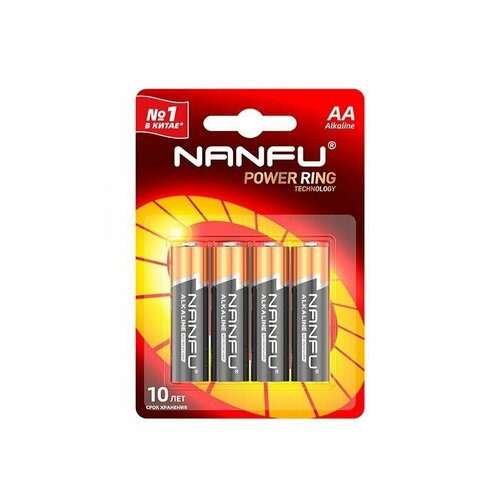 Батарейка Nanfu AA 4 шт 654₽