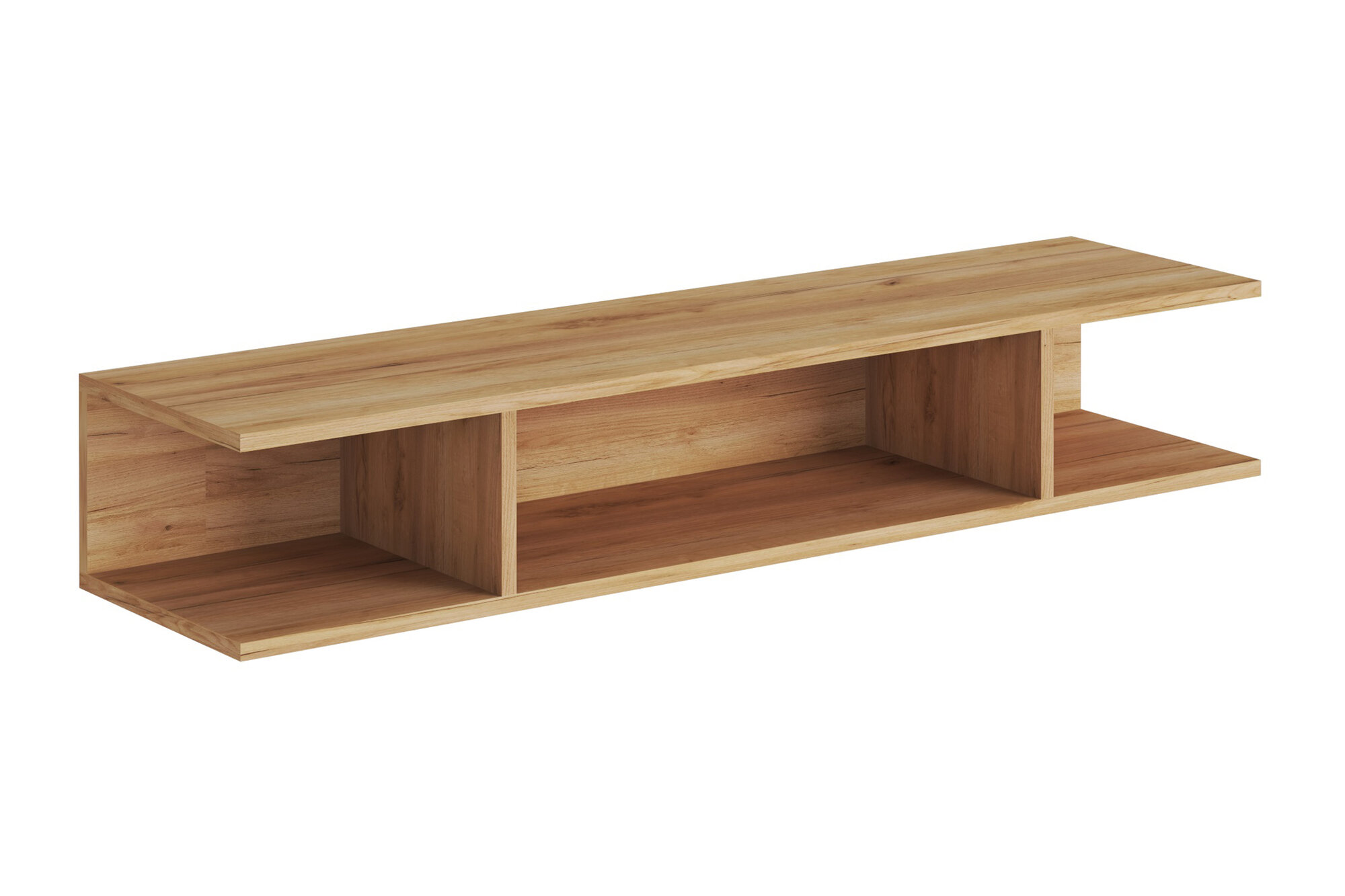 фото Полка МК Стиль Гранж ПН-003 дуб крафт золотой 120х29.8х20 см